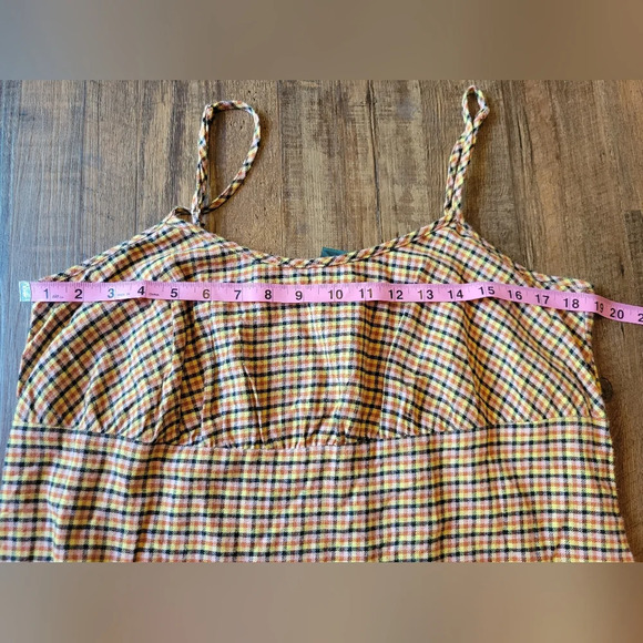 Wild Fable Gingham Print Dress - Picture 5 of 9